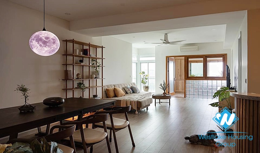 3 bedroom high floor apartment for rent with new modern furniture in Ciputra